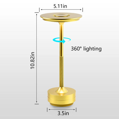 Flying Saucer Room Decoration Table Lamp LED Rechargeable