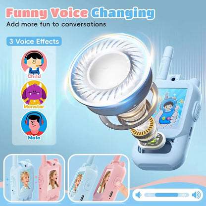 Video Walkie Talkies for Kids 2 Pack