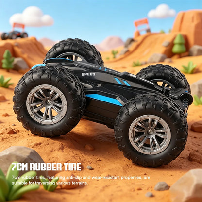 2.4G Remote Control Double-Sided Stunt Car with Lights