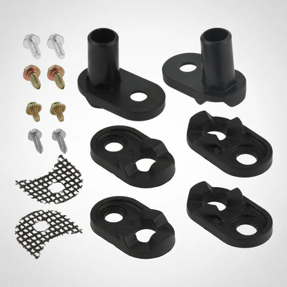 Dishwasher Rack Adjuster Repair Kit Wheels Screws Replacement Parts