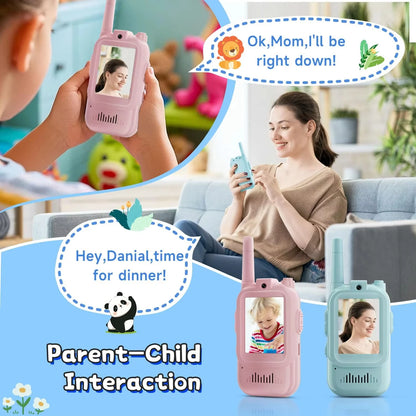 Video Walkie Talkies for Kids 2 Pack
