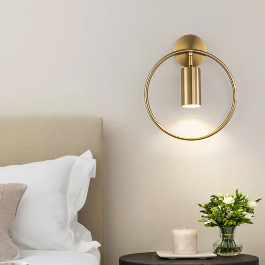 Nordic Gold Minimalist Design Wall Light