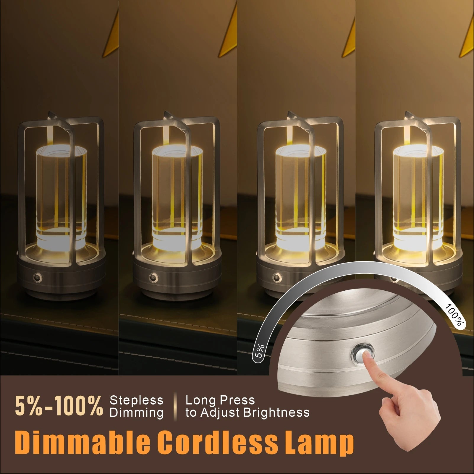 Cordless LED Table Lamp