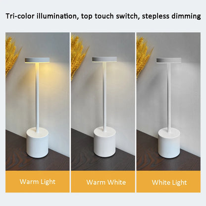 LED Table Lamp Hotel Wireless Rechargeable Desk Lamp