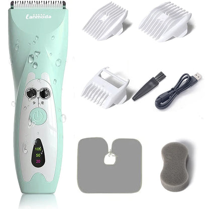 Baby Hair Clipper Quiet Electric Rechargeable Kids Trimmer