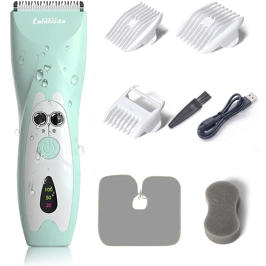 Baby Hair Clipper Quiet Electric Rechargeable Kids Trimmer