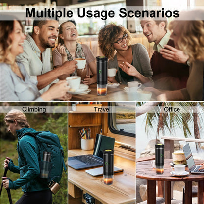 Wireless Electric Portable Espresso Coffee Machine for Car