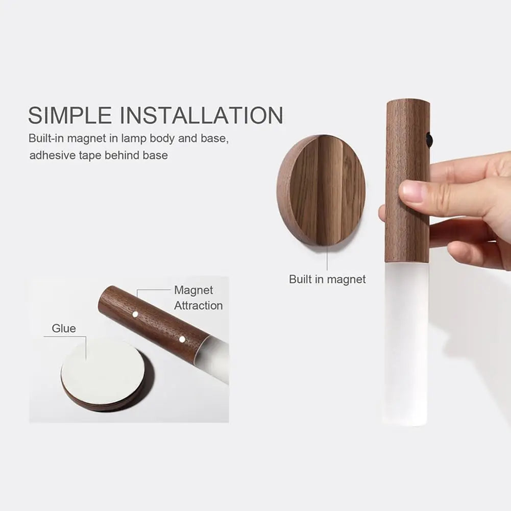 LED Night Light USB Charging Intelligent Human Induction
