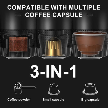 Wireless Electric Portable Espresso Coffee Machine for Car