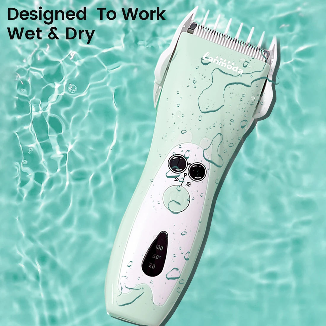 Baby Hair Clipper Quiet Electric Rechargeable Kids Trimmer