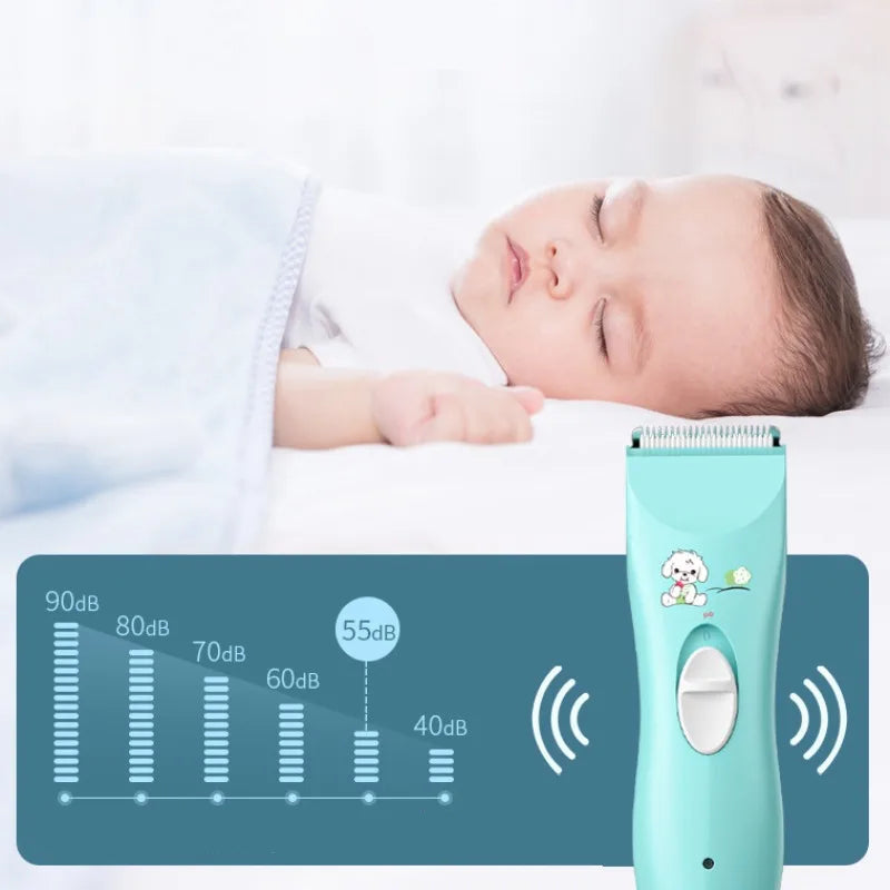 Baby Hair Clipper Quiet Shaving New Baby Electric