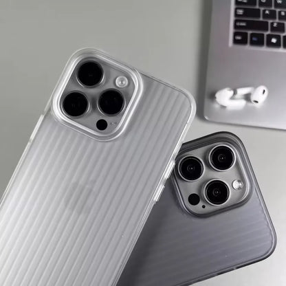 Phone Case Ribbed Hard Shell Protective Cover Design