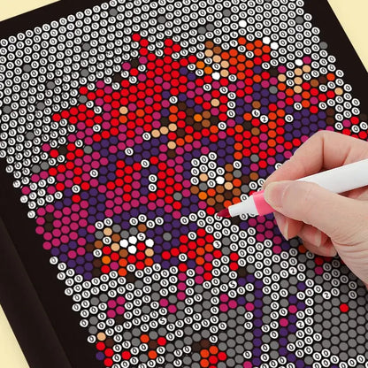 Mosaic Color by Number Book