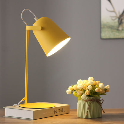 Nordic Metal LED Desk Lamp | Minimalist Reading & Study Light