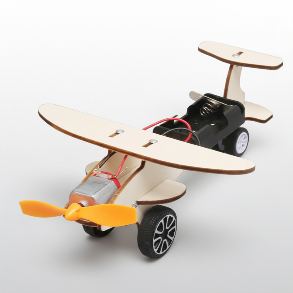 STEM Learning Toy Wooden DIY Car Building Kit Kids