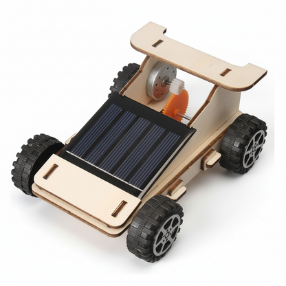 STEM Learning Toy Wooden DIY Car Building Kit Kids