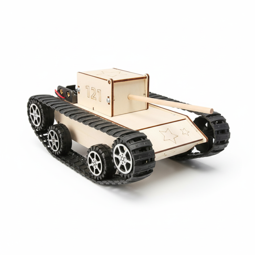 STEM Learning Toy Wooden DIY Car Building Kit Kids