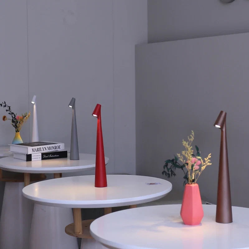 Glowora | LED Table Lamp | Rechargeable & Touch Dimmable
