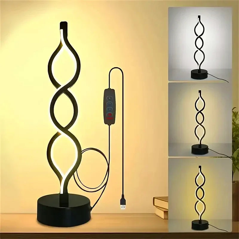 LED Table Lamps Adjustable Color Changing Desk Lamp