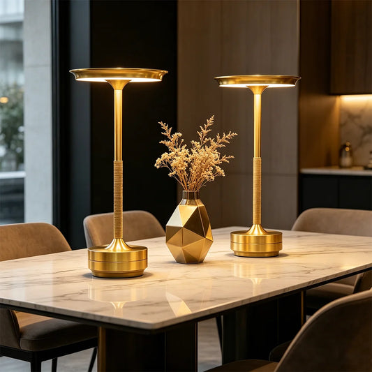 Flying Saucer Room Decoration Table Lamp LED Rechargeable