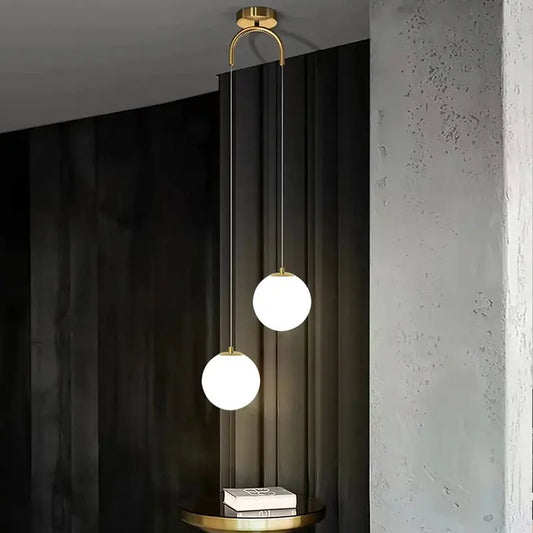 Pendant Light - Nordic Modern Glass Globe Desig