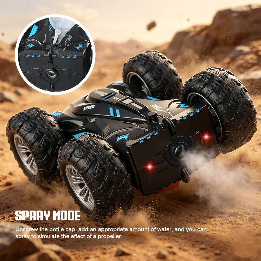 2.4G Remote Control Double-Sided Stunt Car with Lights