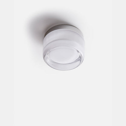 Applique Murale LED Dimple, Verre Texturé, Ø10-12cm