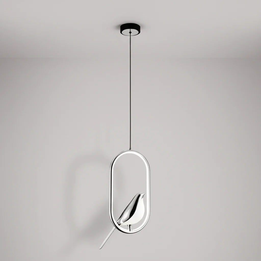 Magpie Pendant Light | Nordic LED Bird Design