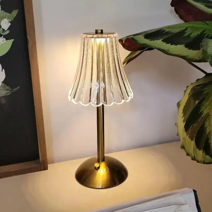 Vintage Crystal LED Desk Lamp