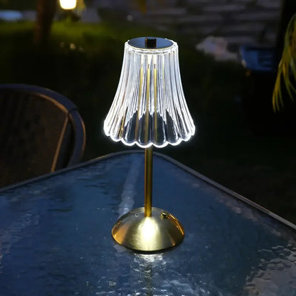 Vintage Crystal LED Desk Lamp