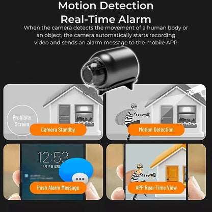 Security Camera Mini WiFi HD Indoor Smart Surveillance Camera