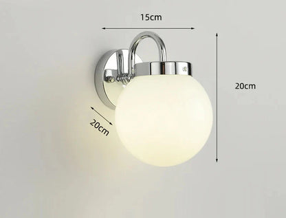 Quashion Wall Lamp | Chrome Modern Minimalist Design