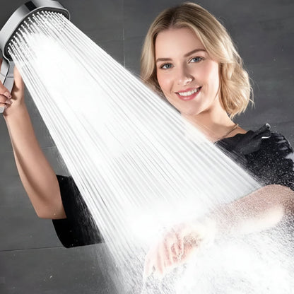 Shower Head High Pressure Filter Turbo Boost Adjustable Spray