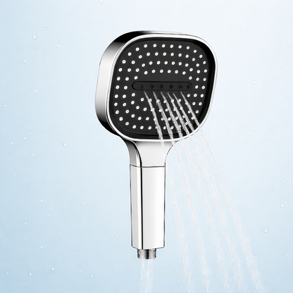 Shower Head High Pressure Filter Turbo Boost Adjustable Spray
