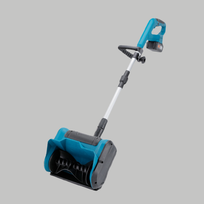 Snow Blower Cordless Battery Plastic Driveway Deck Sweeper