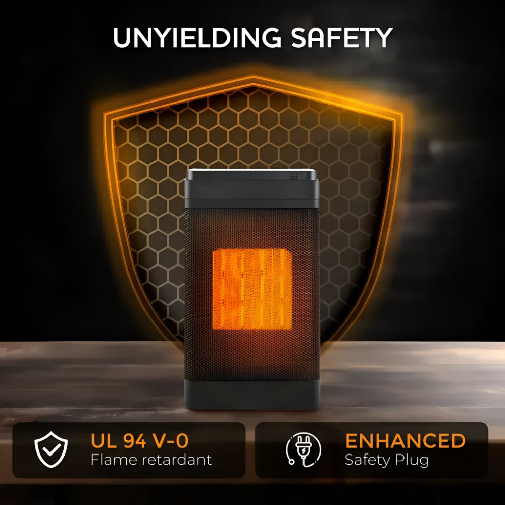 Space Heater Indoor Electric Thermostat Timer Oscillating