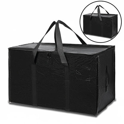 Storage Bags Heavy Duty Moving Tote Waterproof Zipper Organizer