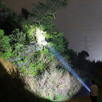 Flashlight LED Tactical Rechargeable Aluminum Torch Outdoor Use