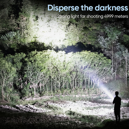 Flashlight LED Tactical Rechargeable Aluminum Torch Outdoor Use