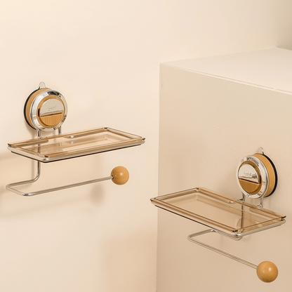 Toilet Paper Holder Self Adhesive Stainless Steel Wall Mount