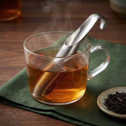 Compact Stainless Steel Tea Infuser Loose Leaf Tea Brewing