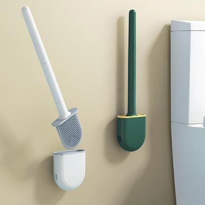 Toilet Brush Compact Bathroom Cleaning Holder