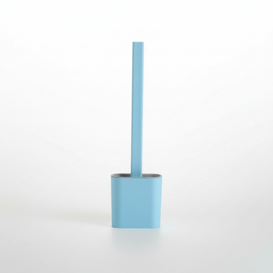 Toilet Brush Silicone Flexible Hygienic Wall Mount Holder