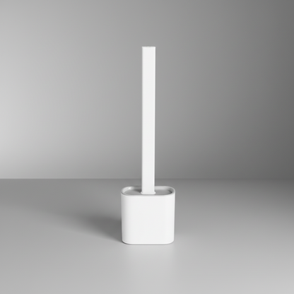 Toilet Brush Silicone Flexible Hygienic Wall Mount Holder