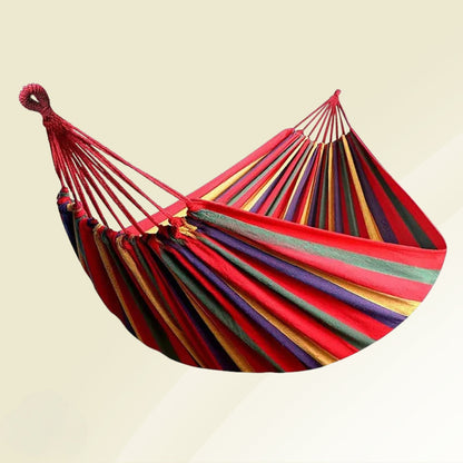Travel Camping Hammock Portable Lightweight Mesh Canvas