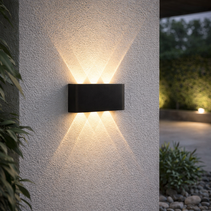 Wall Light LED Minimalist Up Down Glow Interior Exterior