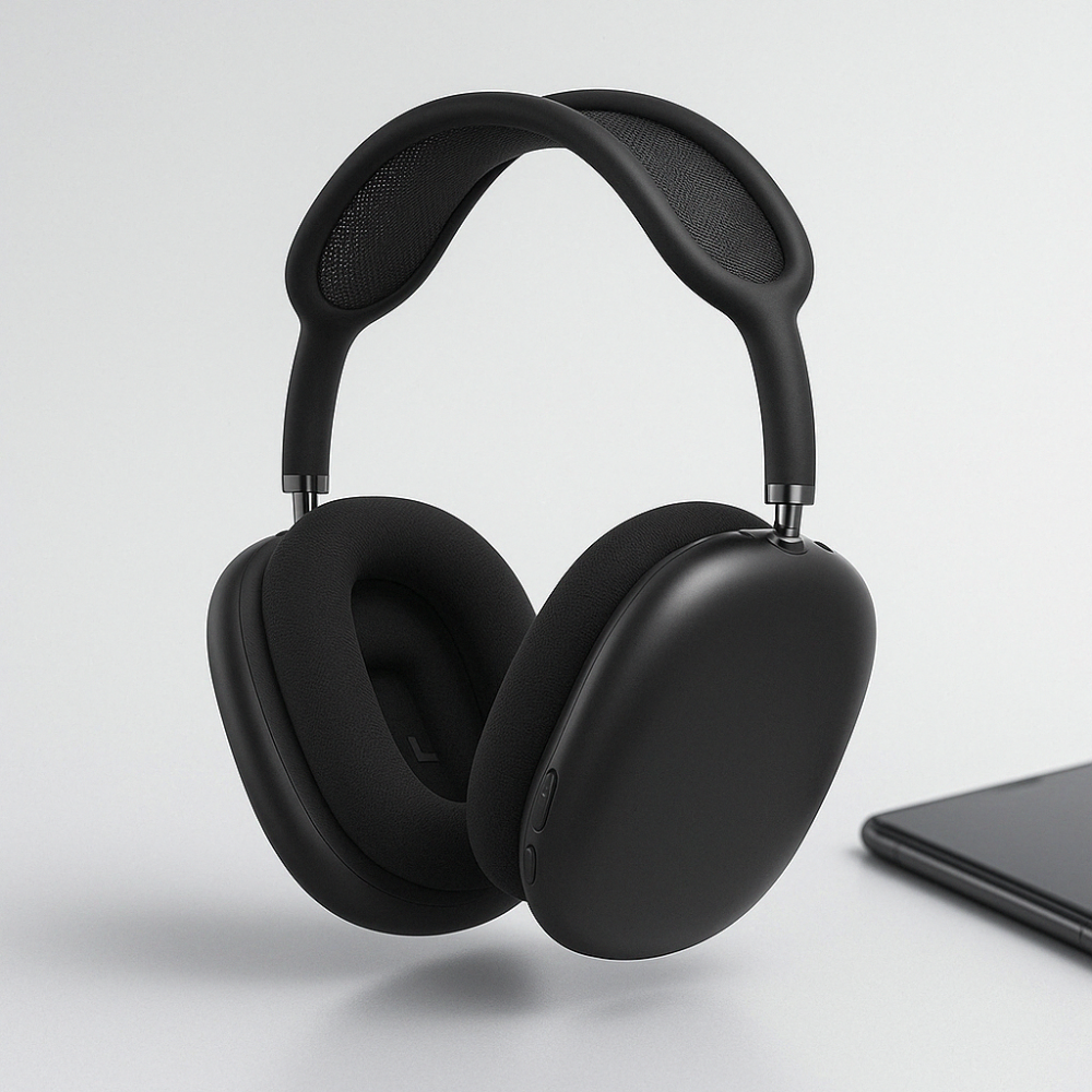Wireless Noise Cancelling Over-Ear Headphones with Bluetooth 4