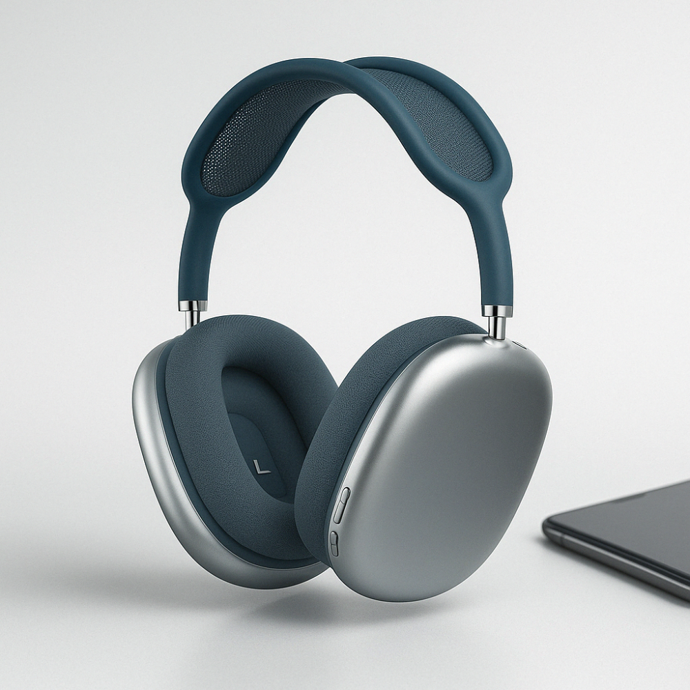 Wireless Noise Cancelling Over-Ear Headphones with Bluetooth 5