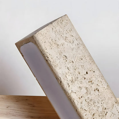 Travertine Wall Light | Modern Minimalist Design