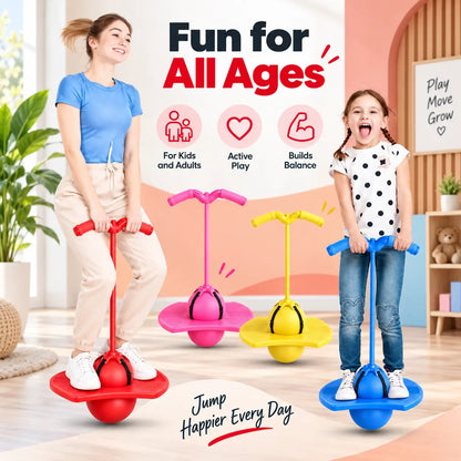 Balance Jumping Stick Fun Outdoor Toy Active Playtime